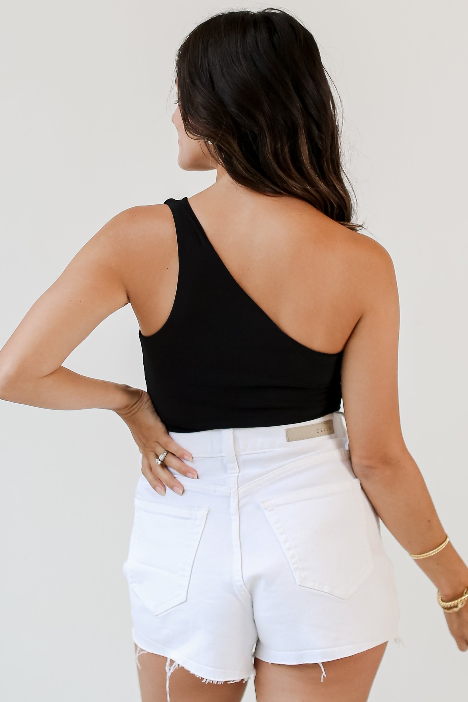 Elevated Everyday One-Shoulder Bodysuit