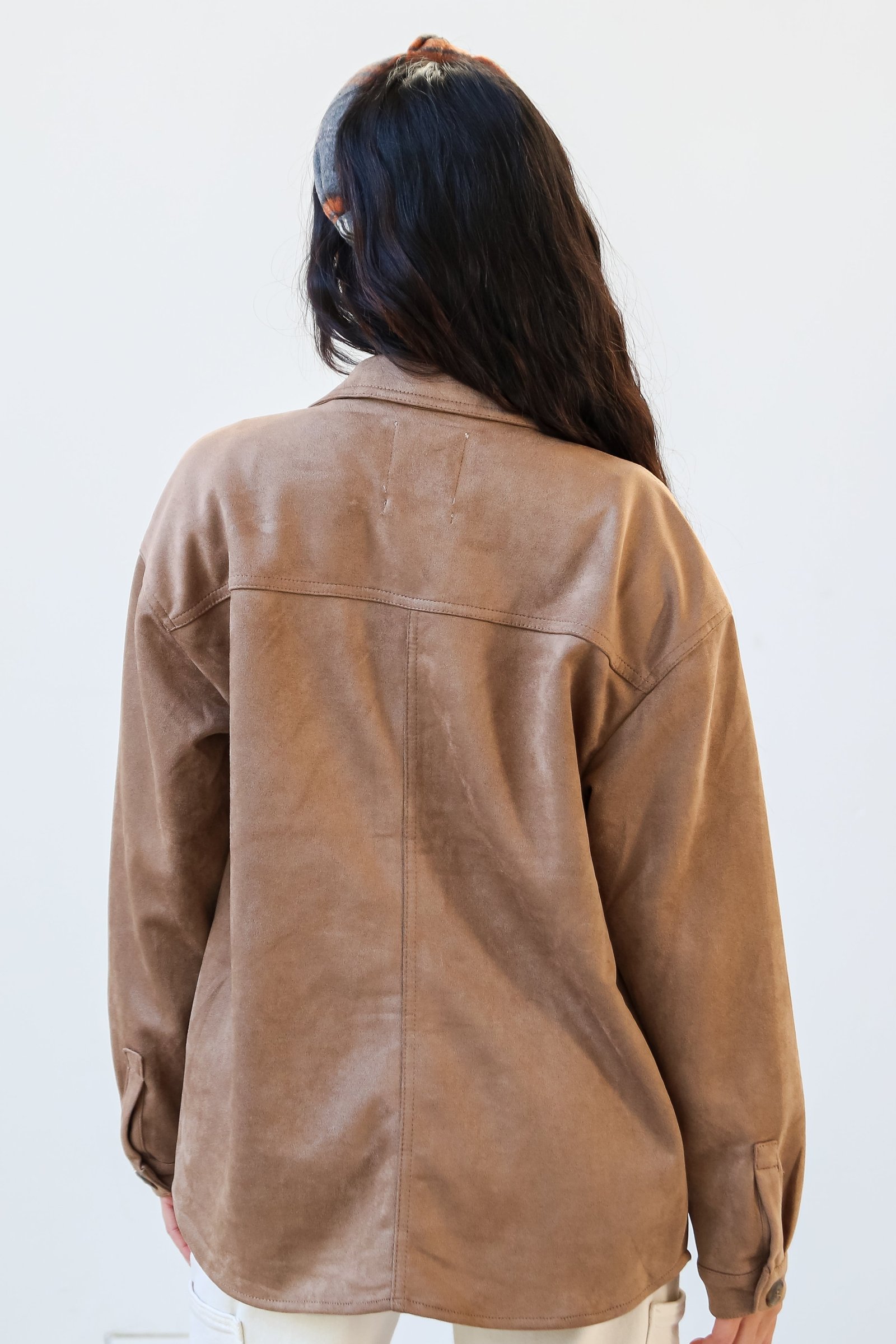 Effortlessly Elevated Suede Shacket